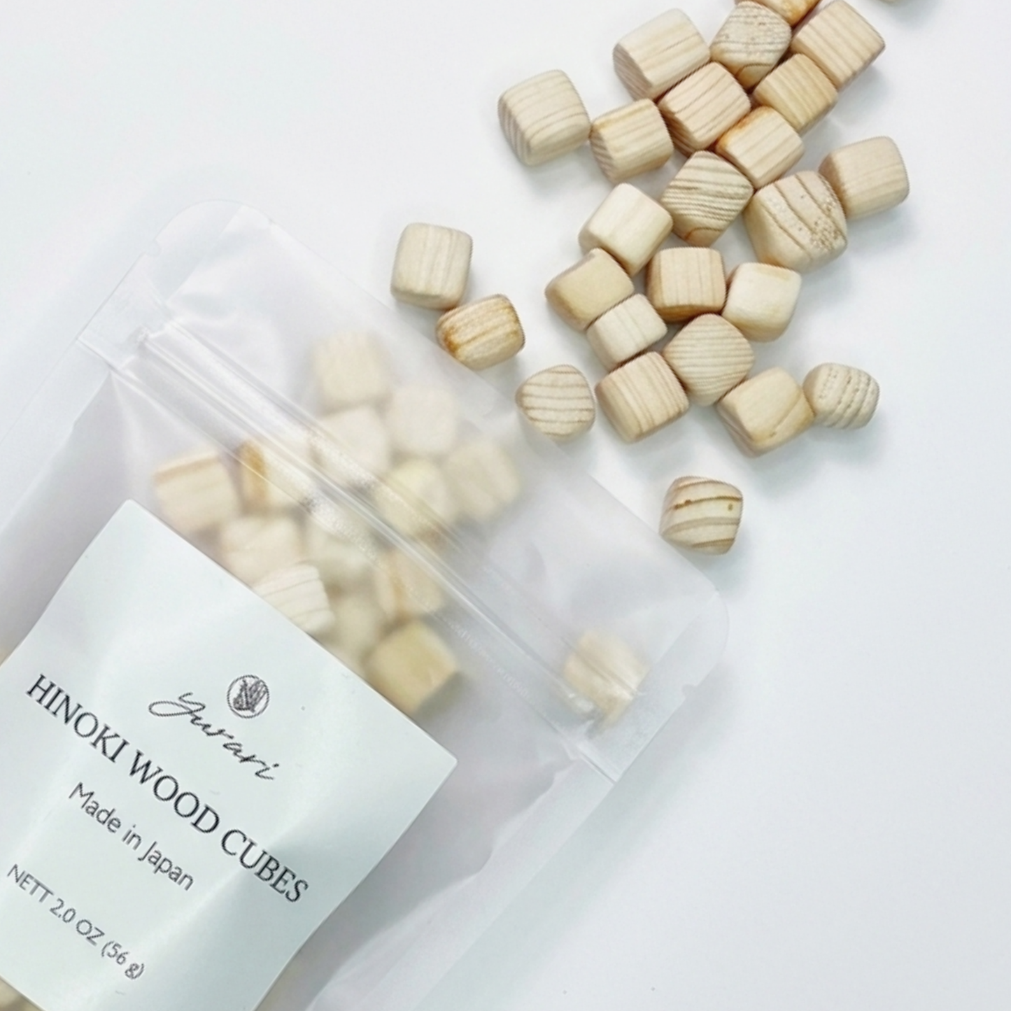 Hinoki Wood Cubes